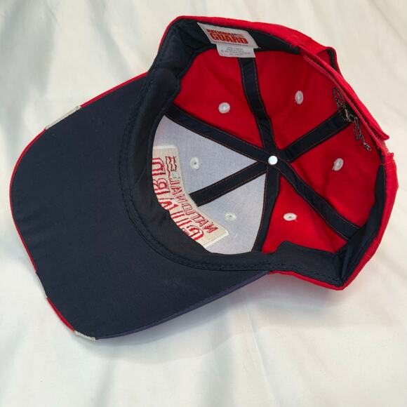 Vintage 2007 Dale Earnhardt Jr. #88 National Guard NASCAR Hat Red Blue Hendrick - Picture 2 of 4